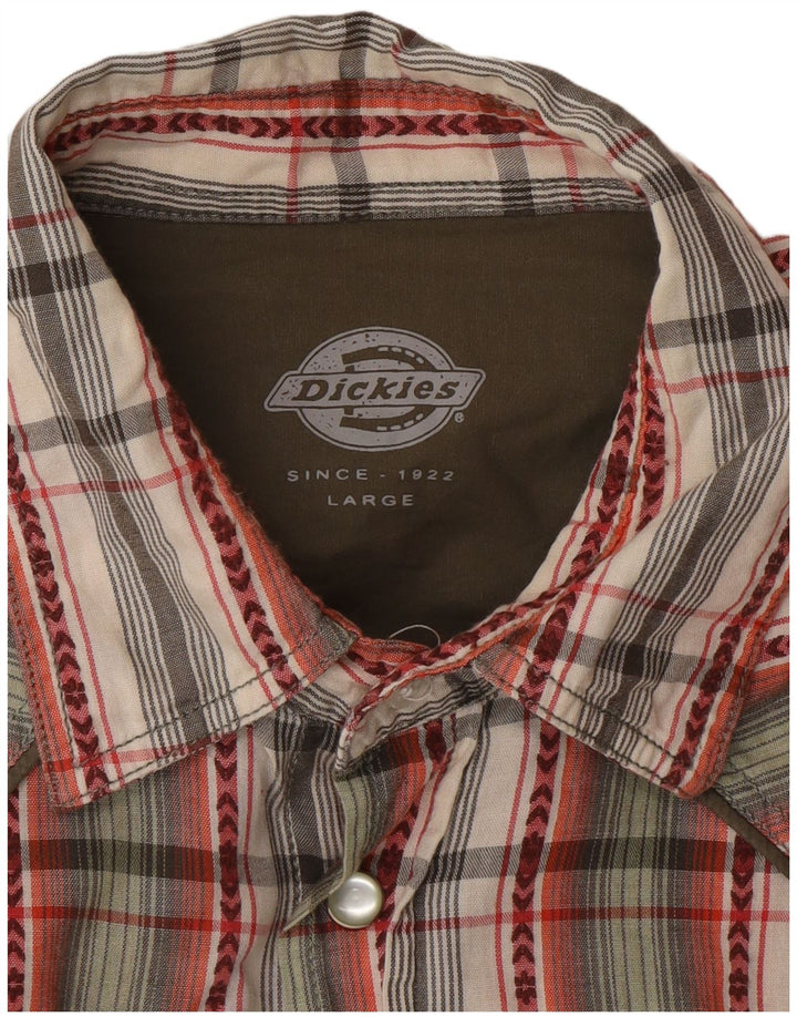 Dickies Herrenhemd, groß, mehrfarbig, kariert