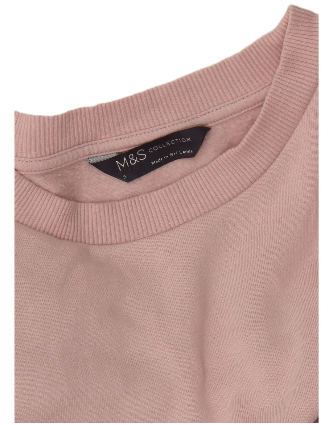 Marks & Spencer Damen-Sweatshirt in Übergröße, Gr. 10, Größe S, Rosa