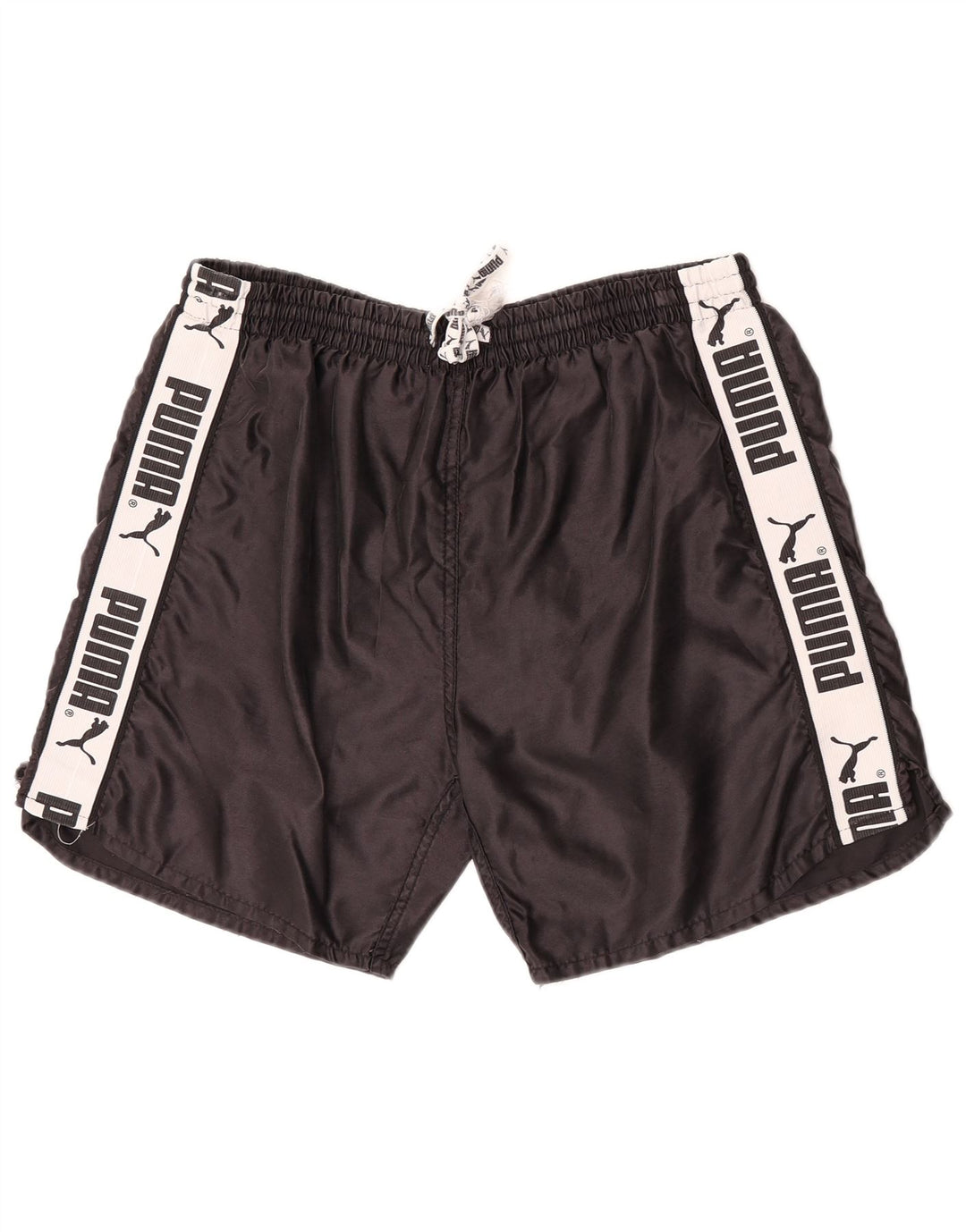 Puma Herren Graphic Sport Shorts Small Schwarz Colourblock Nylon