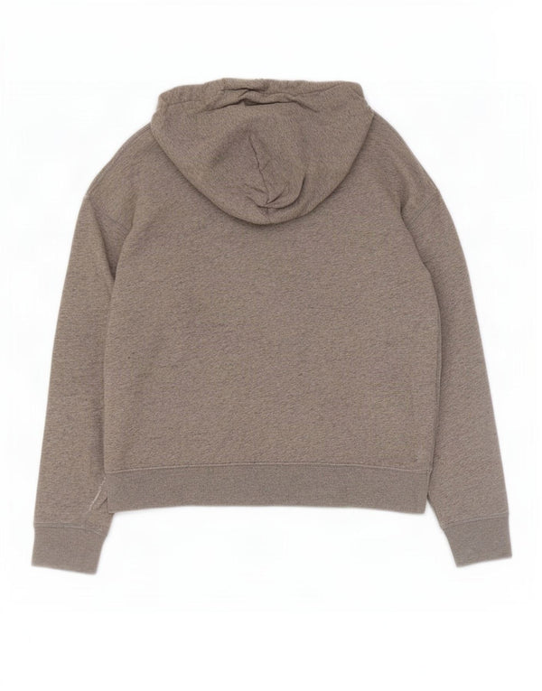Polo Ralph Lauren Damen Graphic Hoodie Pullover UK 18 XL Grau Baumwolle