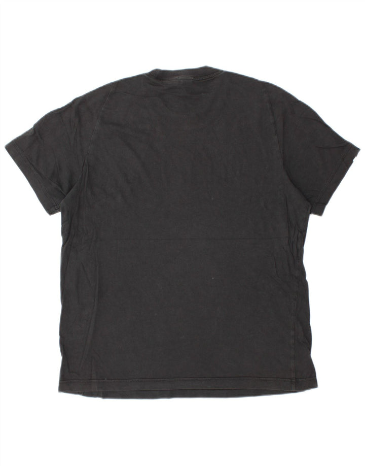 Adidas Herren T-Shirt Top Medium Schwarz Baumwolle