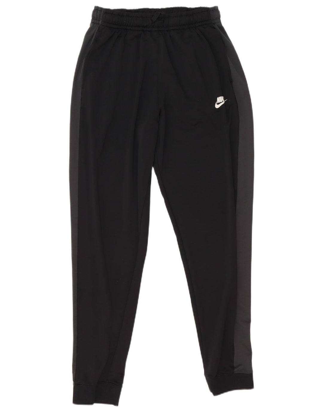 Nike Herren-Trainingshose, Jogginghose, groß, schwarzes Farbblock-Polyester