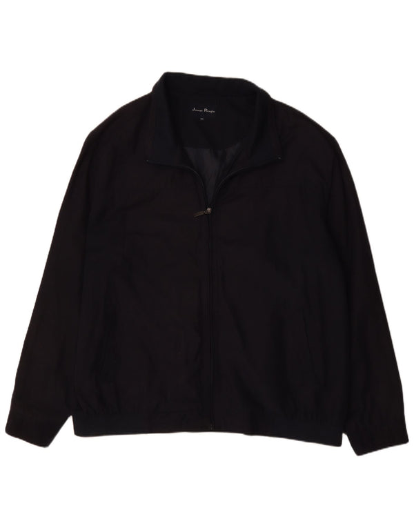 James Pringle Herren Bomberjacke UK 44 2XL Marineblau Baumwolle