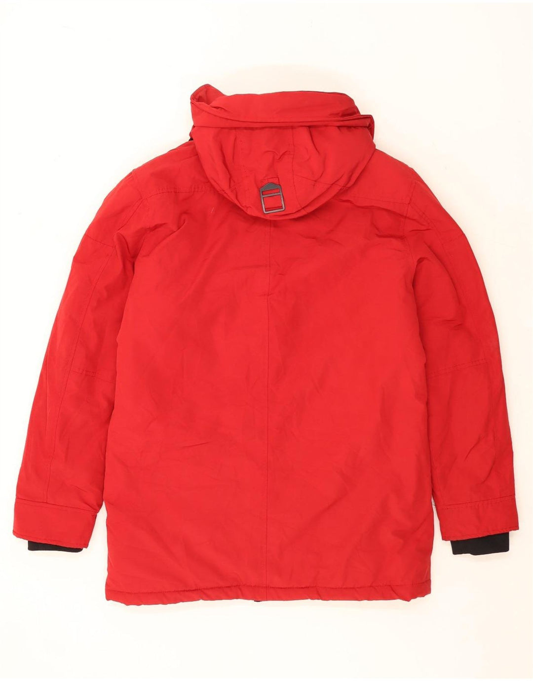 ZARA Herren-Windbreakerjacke mit Kapuze, Gr. 40, Größe L, Rot