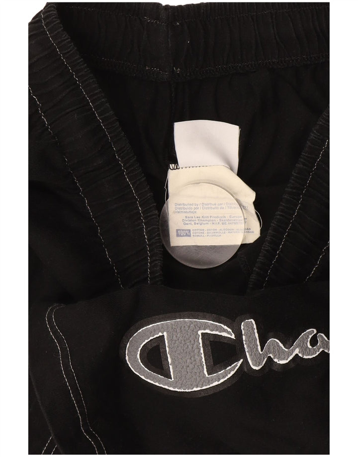 Champion Herren Graphic Sport Shorts Mittelschwarze Baumwolle