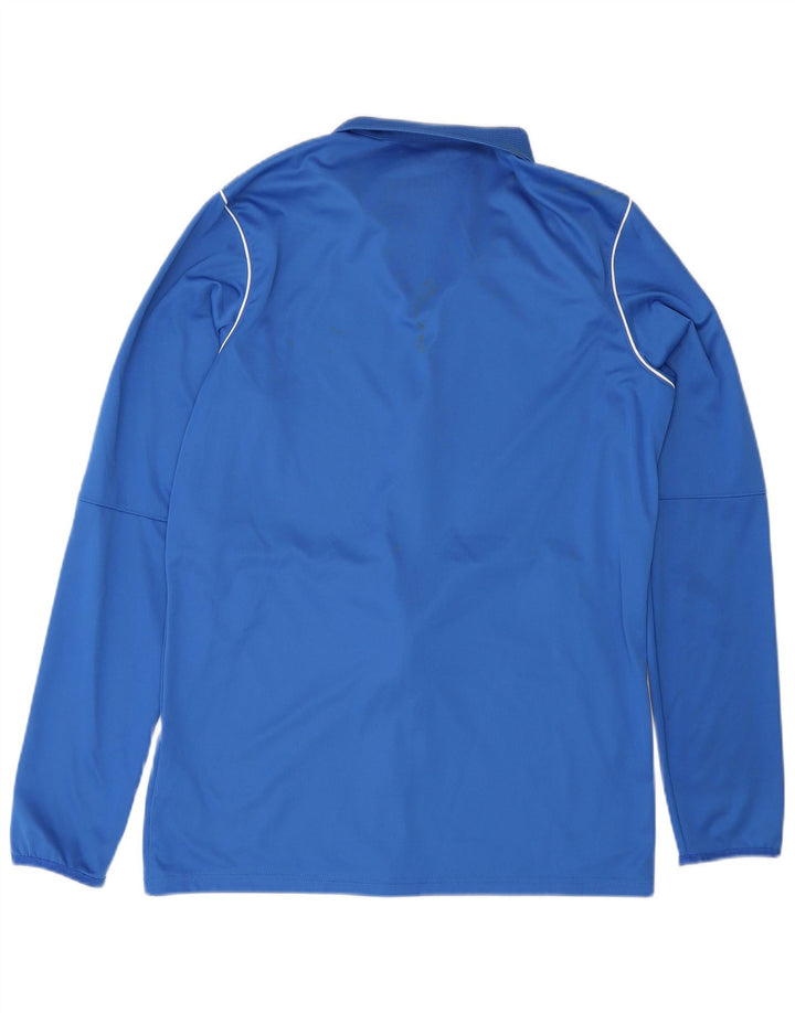 Nike Damen-Trainingsanzugoberteil mit Grafik, Mittelblau, Polyester, Sport