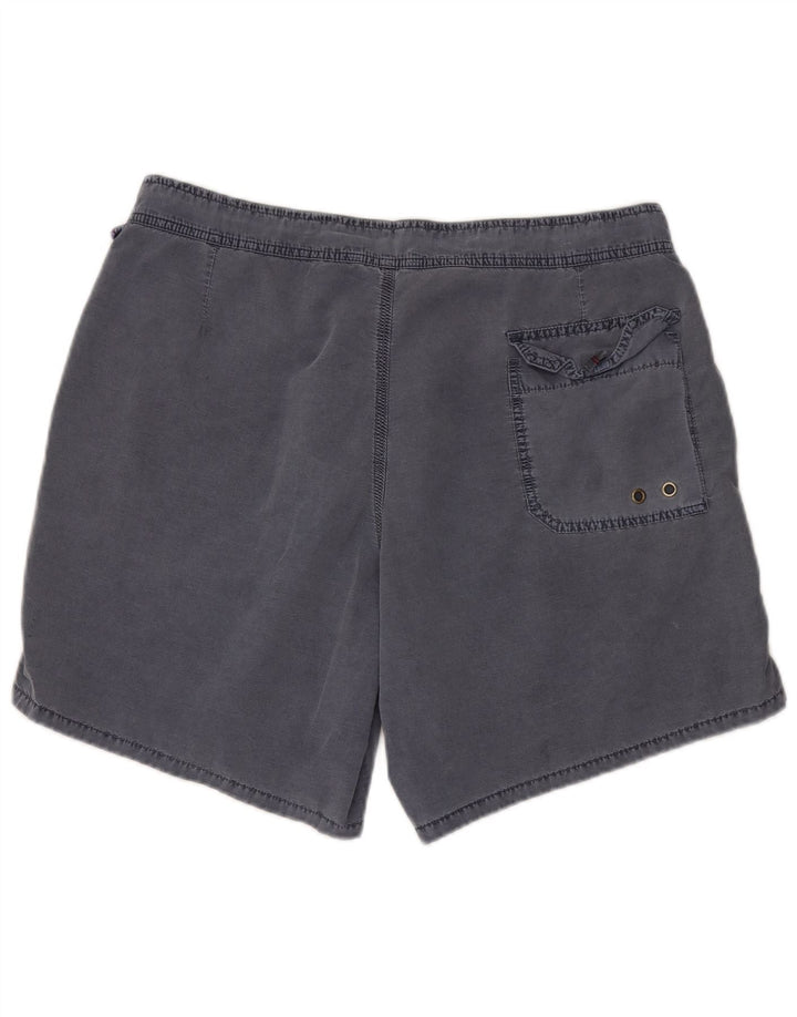Murphy & Nye Herren-Freizeitshorts W38 XL Blaue Baumwolle
