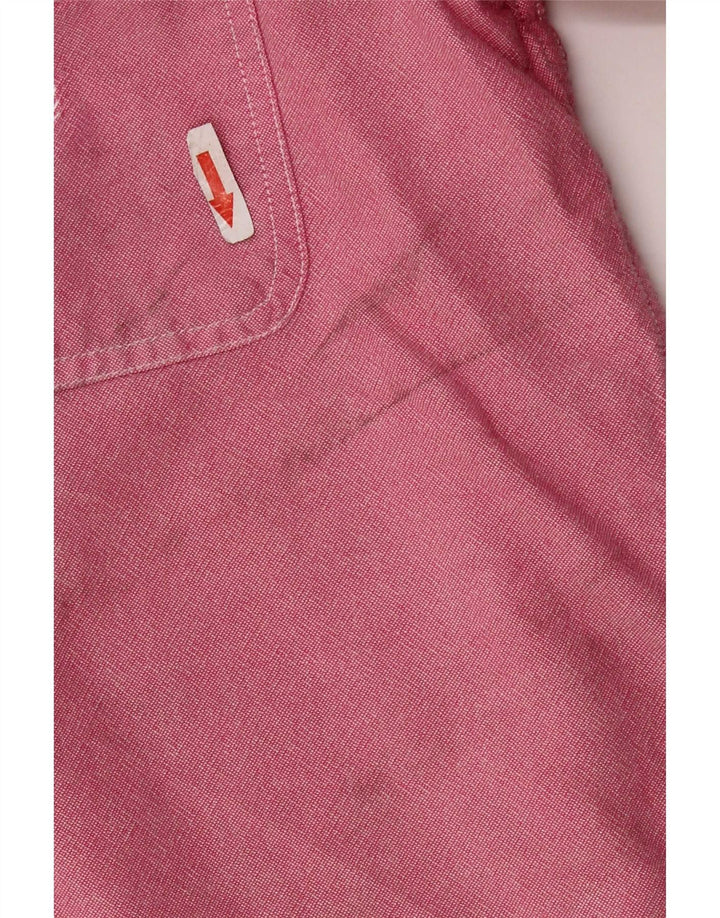 Chaps Herrenhemd, Größe S, rosa, Baumwolle