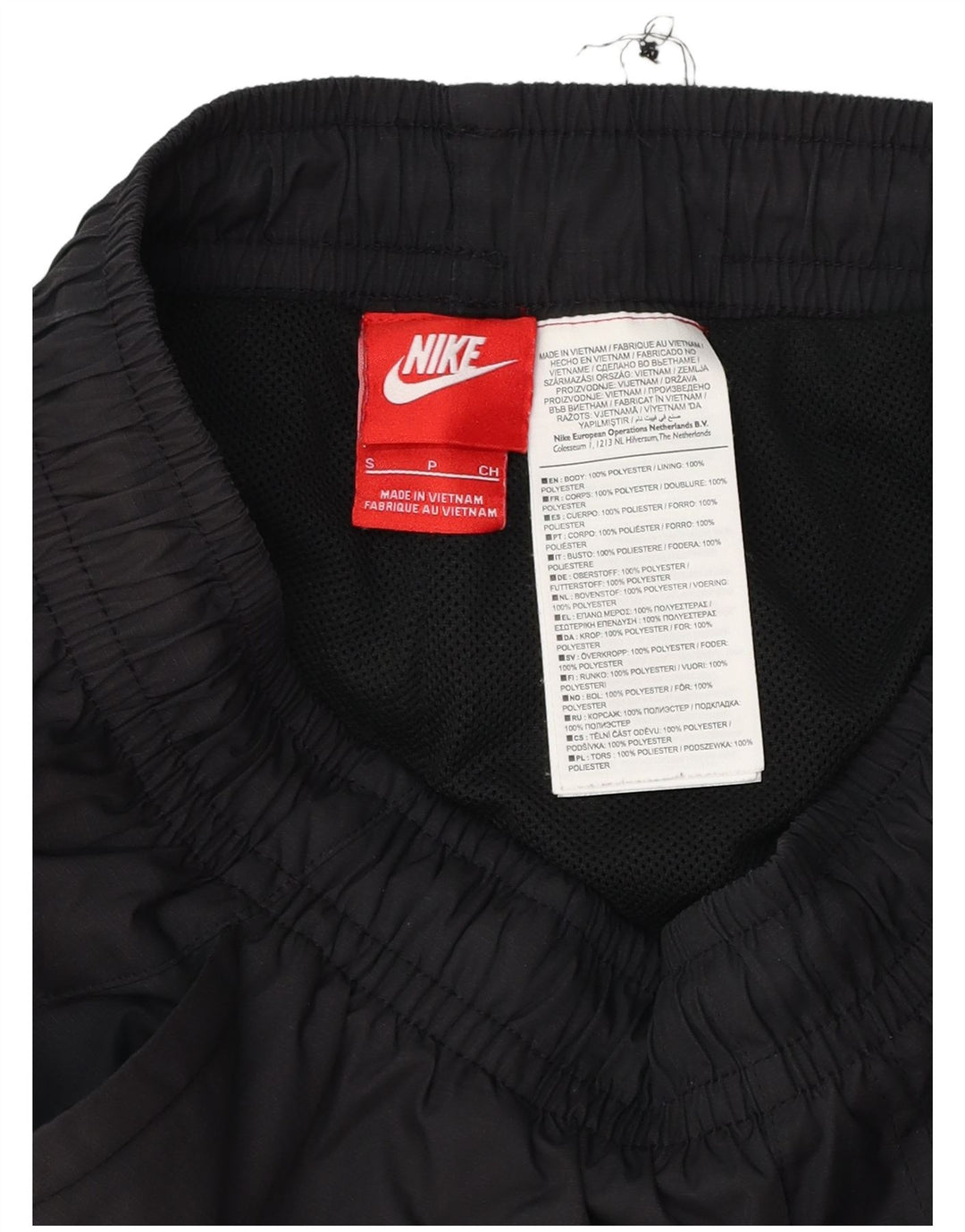 Nike Herren-Sportshorts, Größe S, Schwarz, Polyester