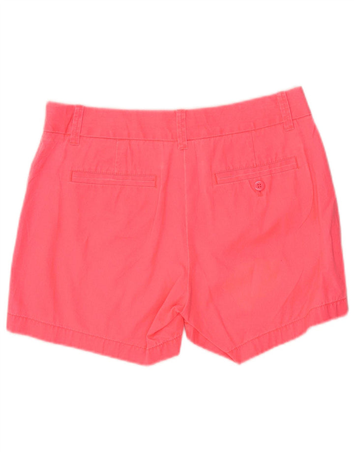 J. Crew Damen Broken In Chino Shorts US 2 XS W29 Rosa Baumwolle