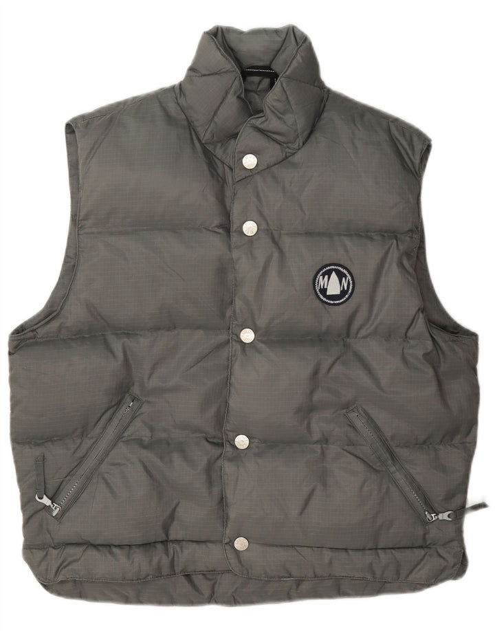 Murphy & Nye Herren Wattierte Weste UK 34 XS Grau Polyamid