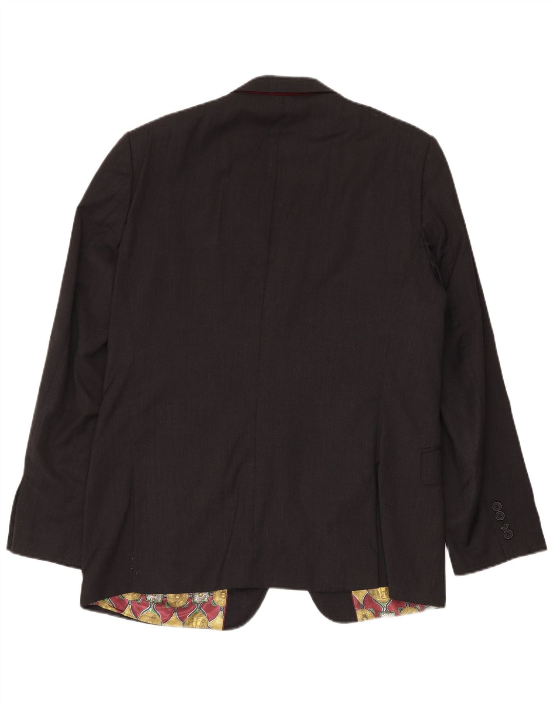 Ted Baker Herren-Blazer mit 2 Knöpfen, UK 44, 2XL, schwarze Wolle