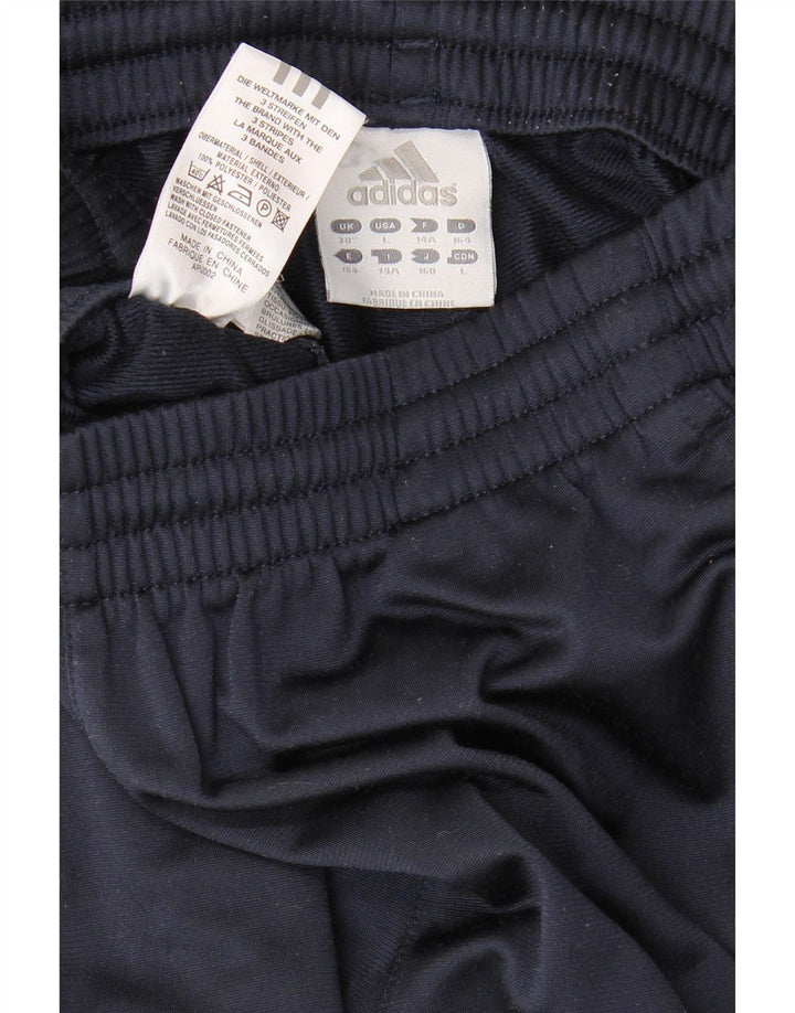 ADIDAS Mens Tracksuit Trousers Medium  Navy Blue Polyester Vintage Adidas and Second-Hand Adidas from Messina Hembry 