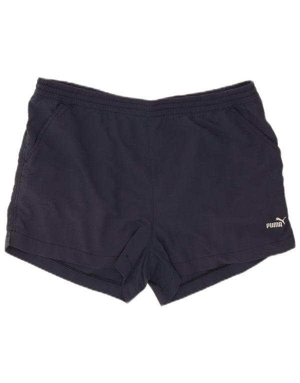 Puma Mens Sport Shorts XL  Navy Blue Polyamide