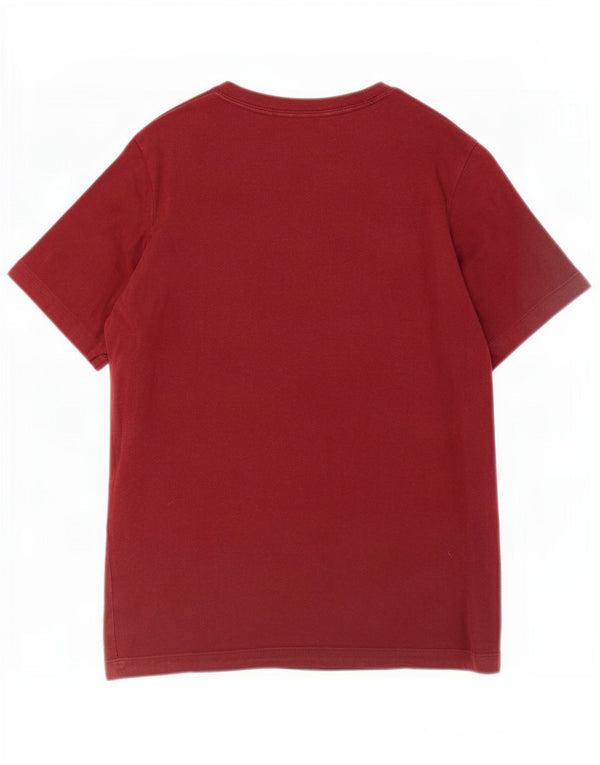 Nike Jungen T-Shirt mit Grafik, 13–14 Jahre, XL, Burgunderrot, Baumwolle