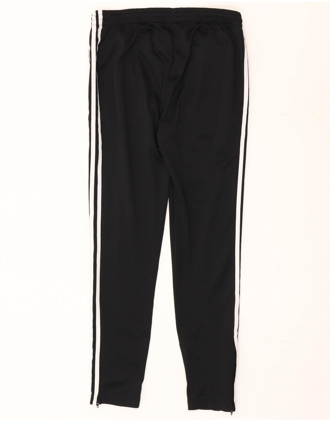 ADIDAS Damen Trainingshose UK 10 Small Schwarz Polyester