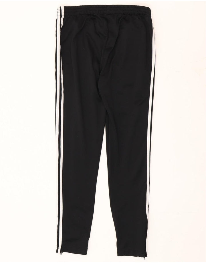 ADIDAS Damen Trainingshose UK 10 Small Schwarz Polyester