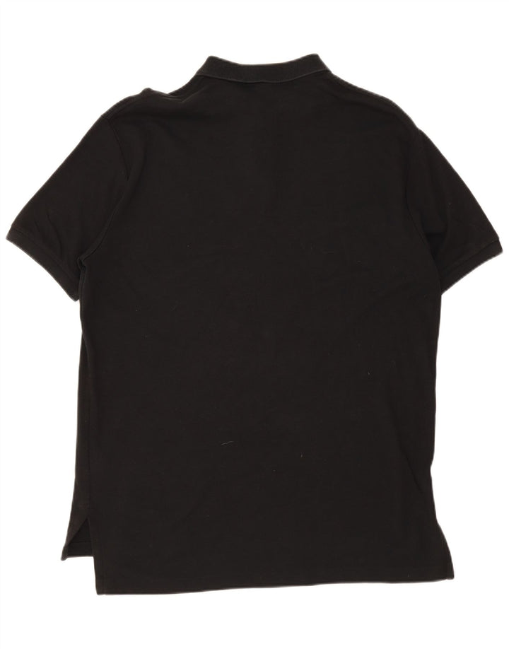 Polo Ralph Lauren Herrenhemd, groß, aus schwarzer Baumwolle