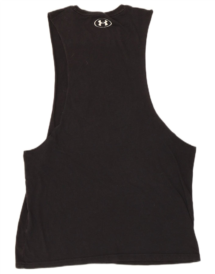 Under Armour Herren Heat Gear Graphic Weste Top Medium Schwarz