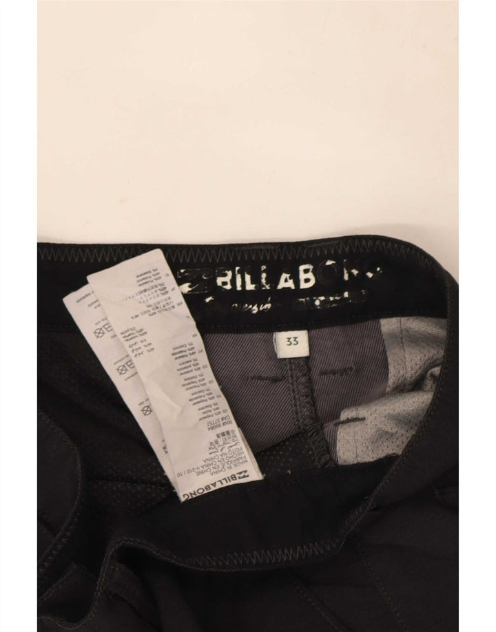 Billabong Herren Chinoshorts W33 Large Schwarz Polyester