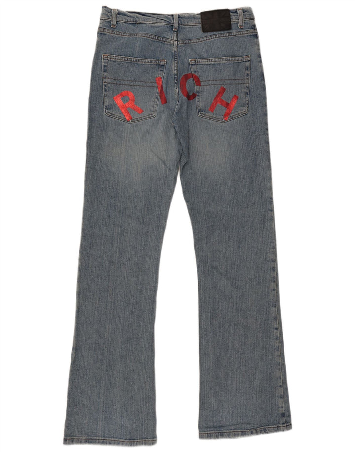 Richmond Damen Bootcut Jeans W31 L36 Blaue Baumwolle