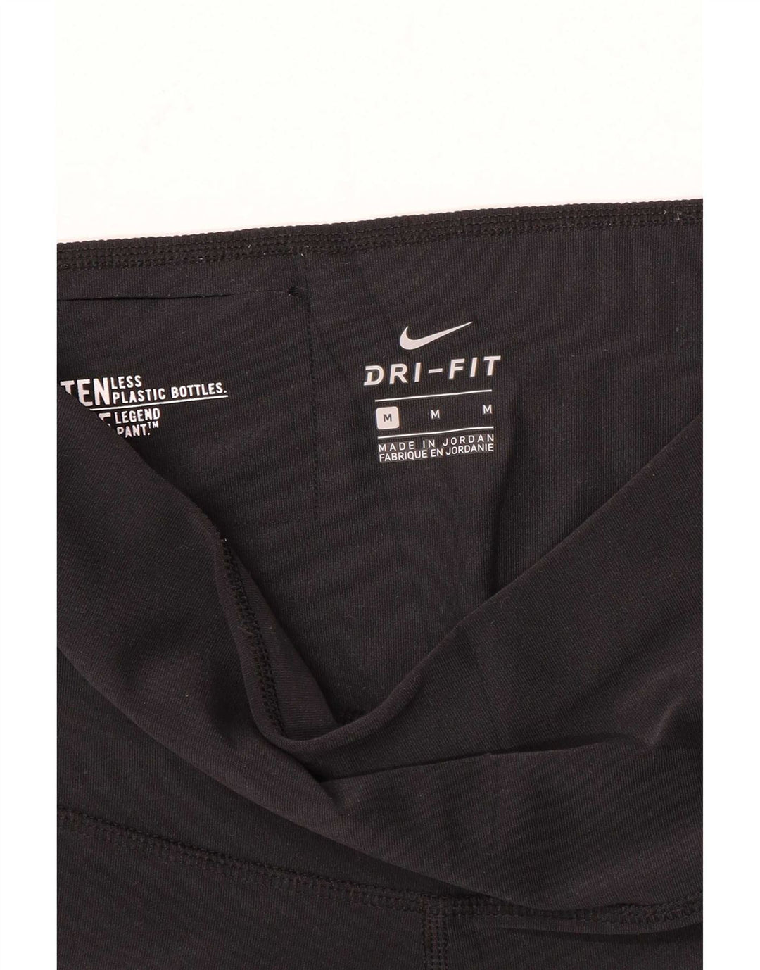 Nike Damen Leggings UK 14 Medium Schwarz