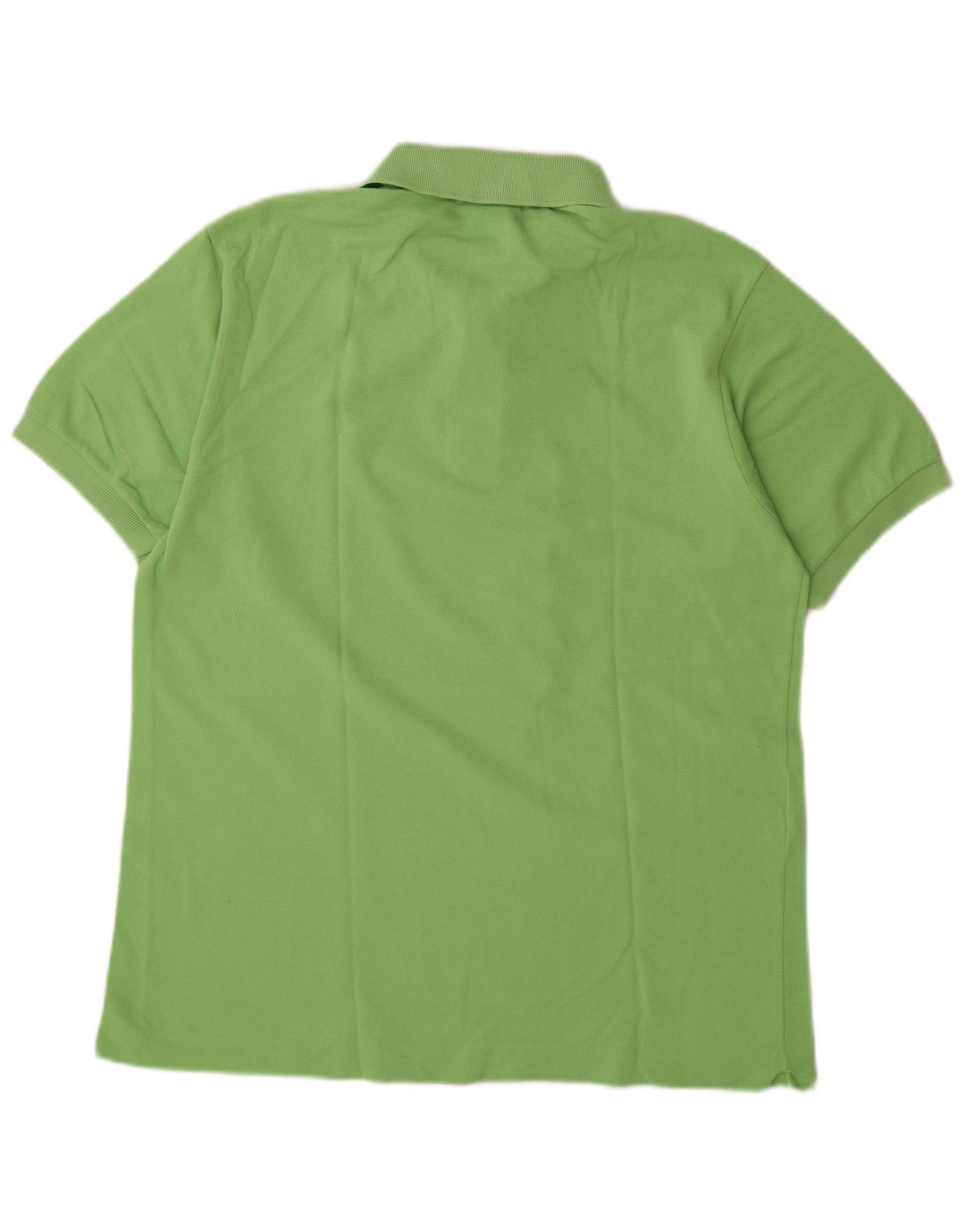 Lacoste Herren-Poloshirt, Größe 4, mittelgrüne Baumwolle