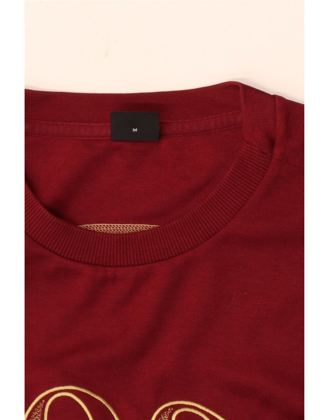 Hugo Boss Herren-Sweatshirt mit Grafik, mittelgroß, Burgunderrot