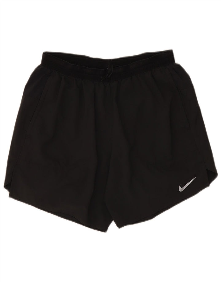 Nike Herren Dri Fit Sportshorts in mittelgrauem Farbblockdesign