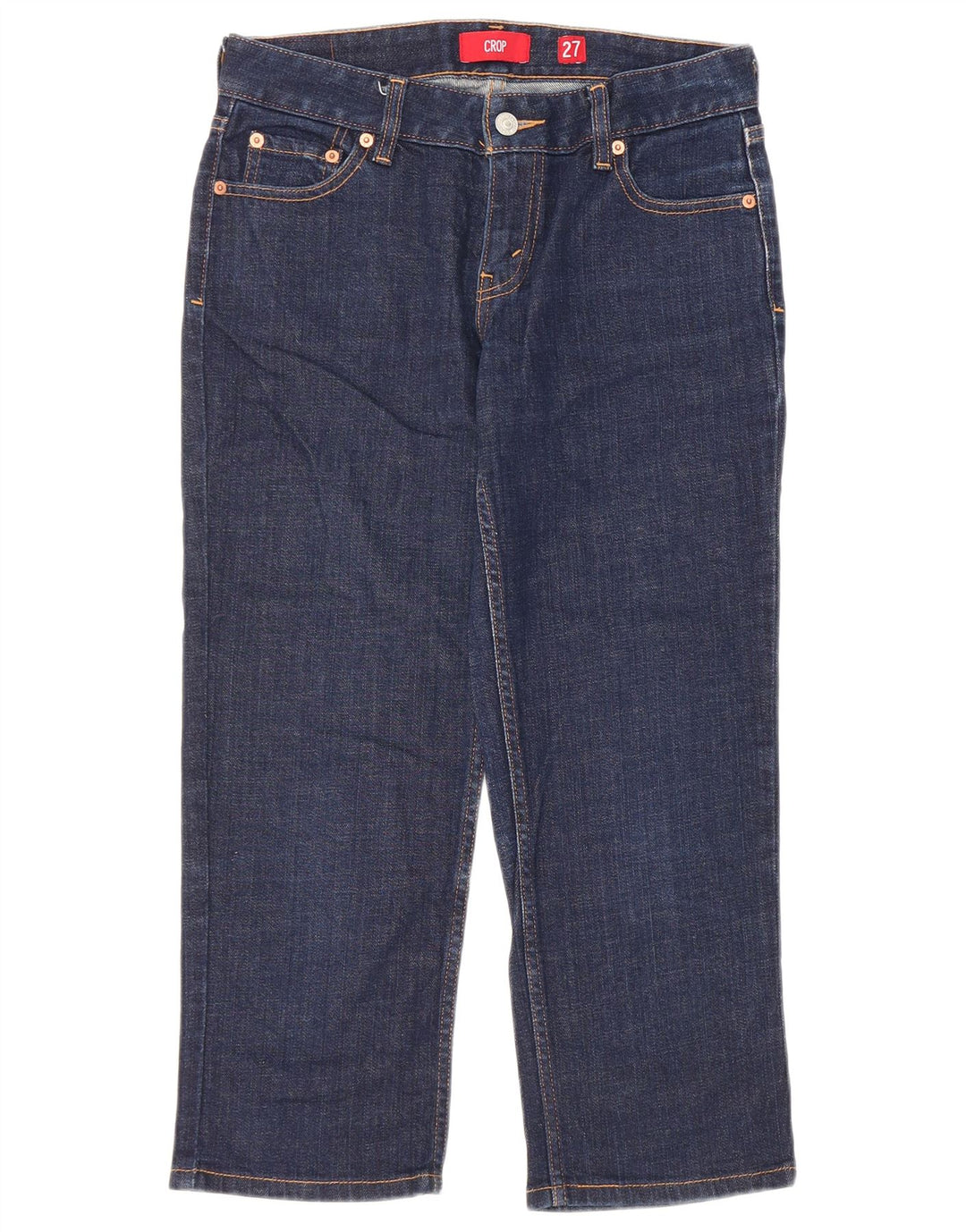 Levi's Capri-Jeans für Damen, W27, L22, Marineblau, Baumwolle