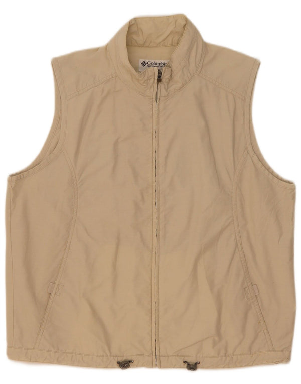 Columbia Damen Weste UK 16 Large Beige