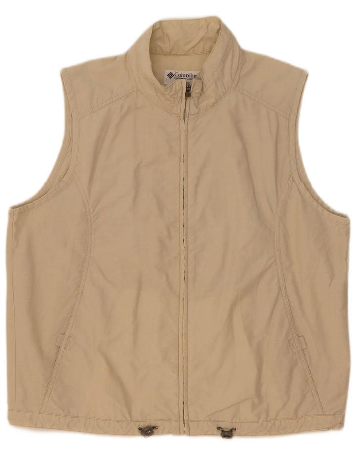 Columbia Damen Weste UK 16 Large Beige