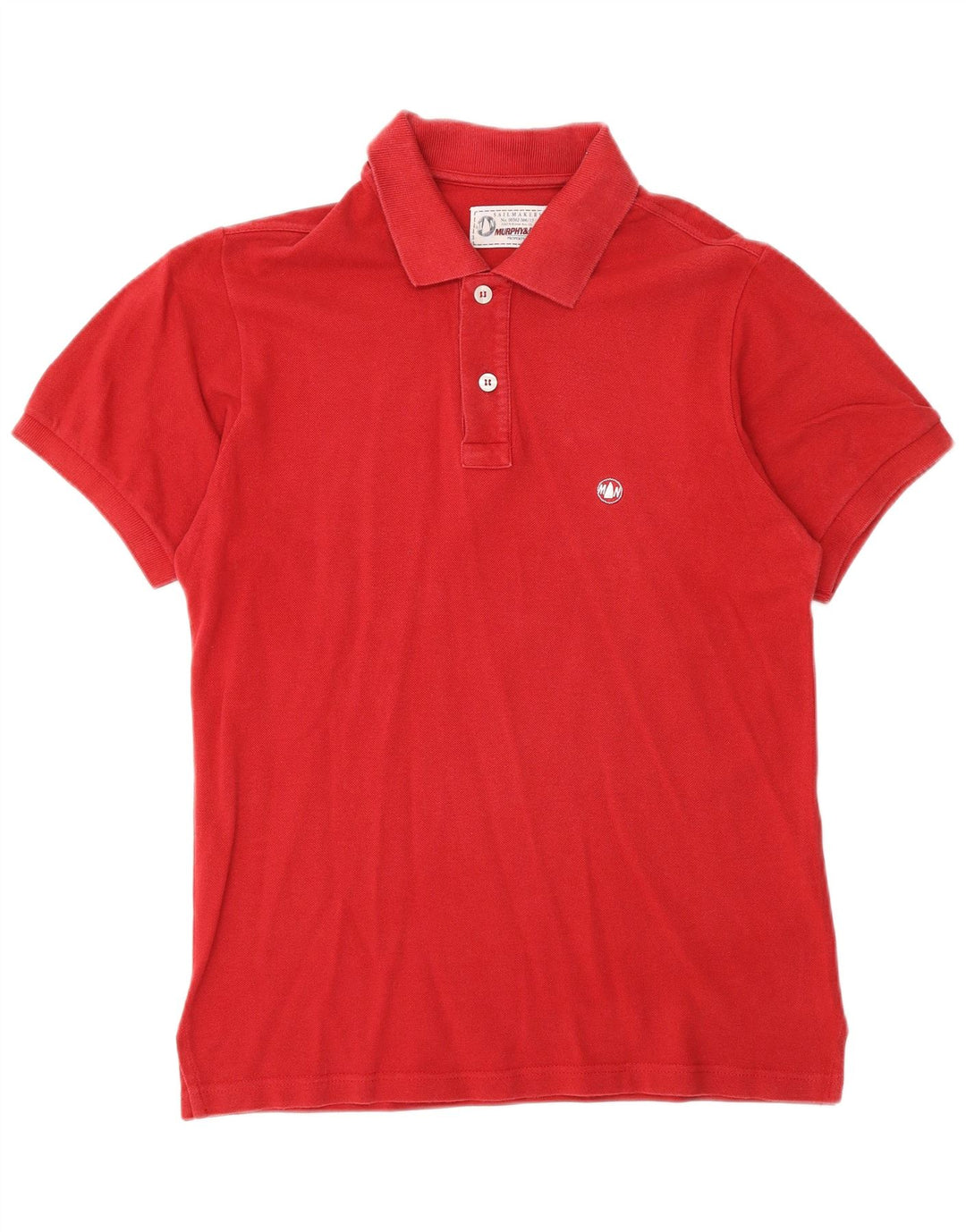 Murphy & Nye Herren-Poloshirt, Größe S, Rot