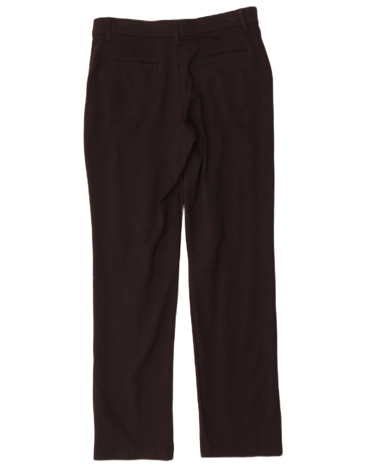 LEE Damen-Anzughose mit normaler Passform und mittlerer Leibhöhe, US 8, M, W30, L32, Schwarz