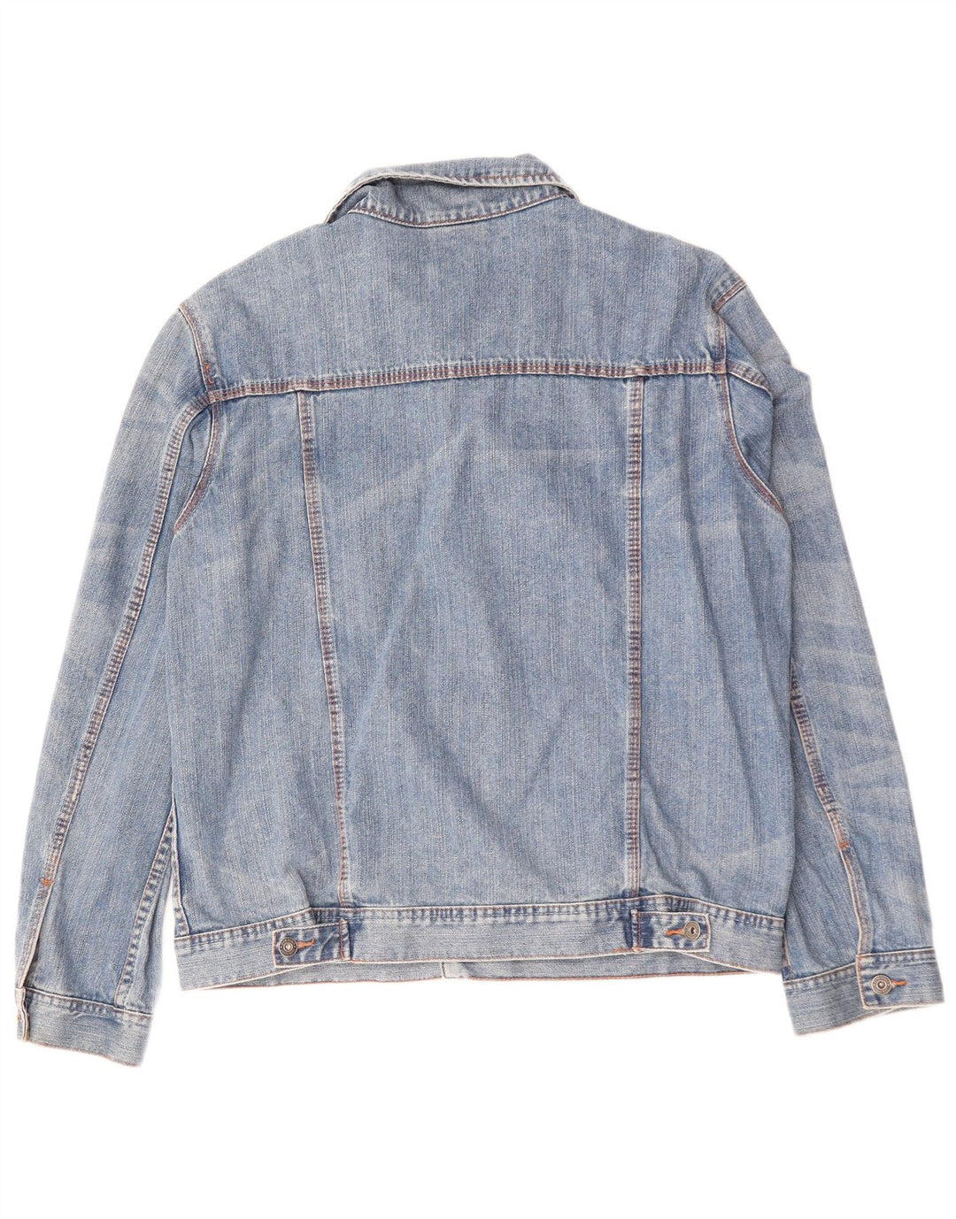 JOHN BANER Herren Jeansjacke UK 44 2XL Blaue Baumwolle