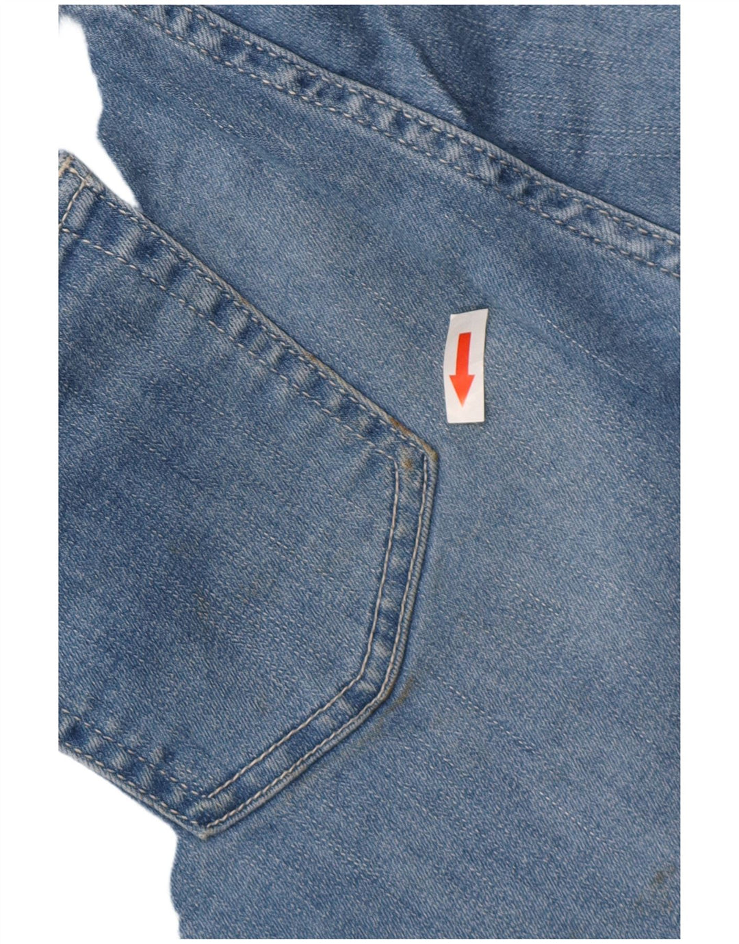 Joules Damen-Cropped-Jeans UK 12 Medium W30 L25 Blaue Baumwolle