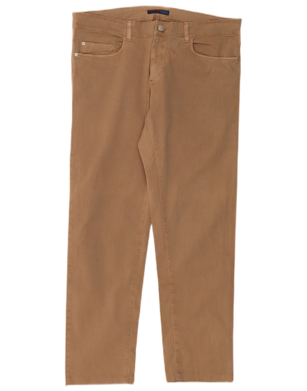 TRUSSARDI Gerade Freizeithose für Herren, W35, L30, Beige, Baumwolle