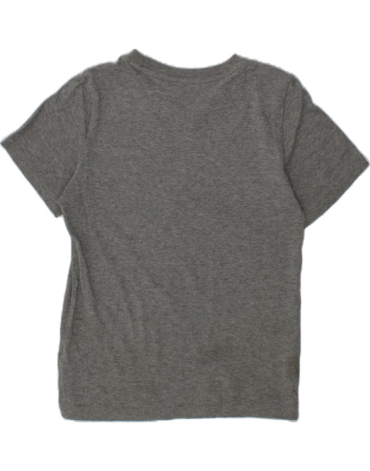 PUMA Boys Graphic T-Shirt Top 9-10 Years Medium Grey Vintage Puma and Second-Hand Puma from Messina Hembry 