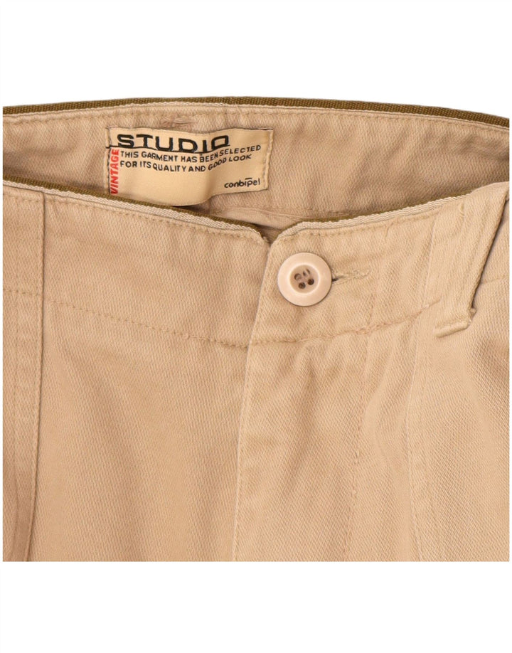CONBIPEL Gerade Chino-Hose für Herren, IT 50, Größe L, W32, L31, Beige, Baumwolle