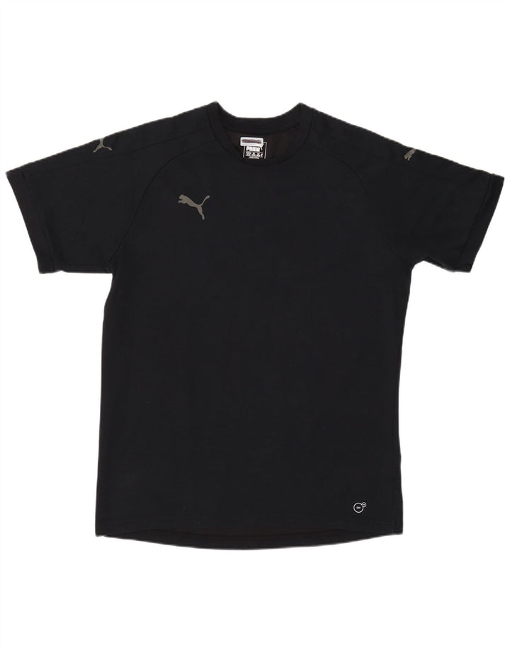 Puma Herren T-Shirt Top XL Schwarz Baumwolle