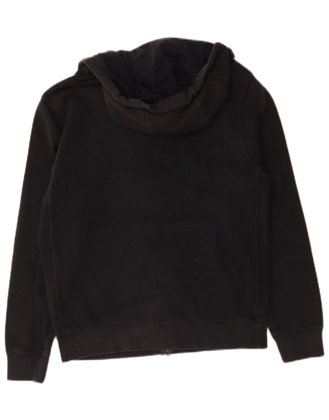 Nike Herren-Kapuzenpullover mit Reißverschluss, Größe S, schwarze Baumwolle