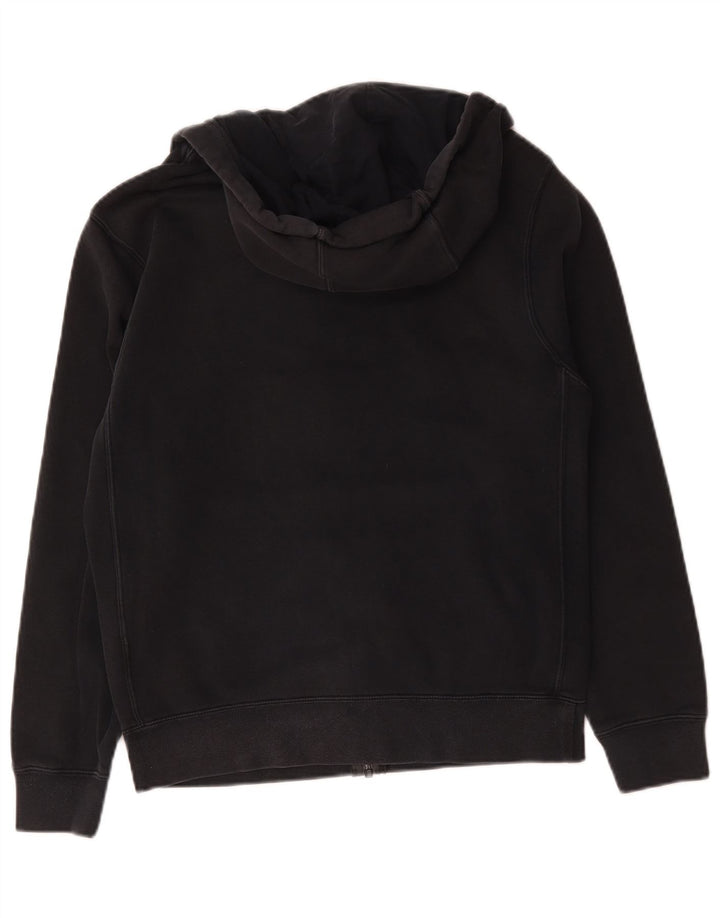 Nike Herren-Kapuzenpullover mit Reißverschluss, Größe S, schwarze Baumwolle