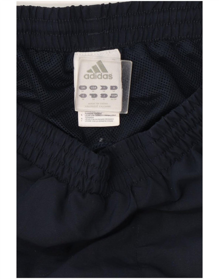 Adidas Herren-Trainingshose, Joggers, mittleres Marineblau, Polyester