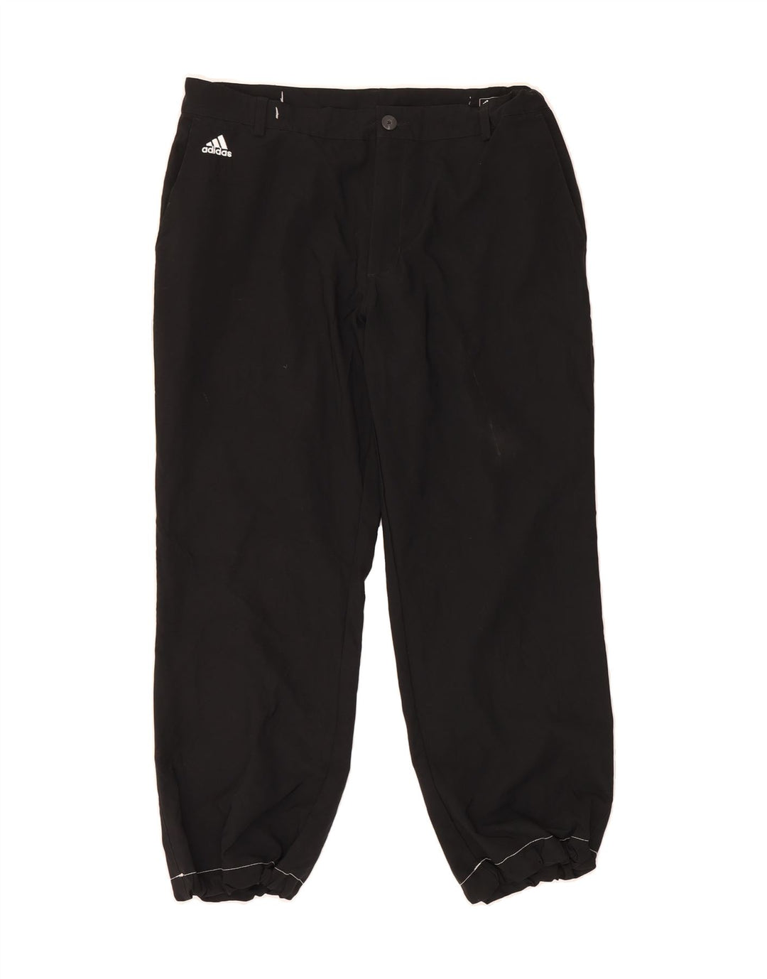 ADIDAS Mens Climalite Joggers Chino Trousers W34 L26 Black Polyester Vintage Adidas and Second-Hand Adidas from Messina Hembry 
