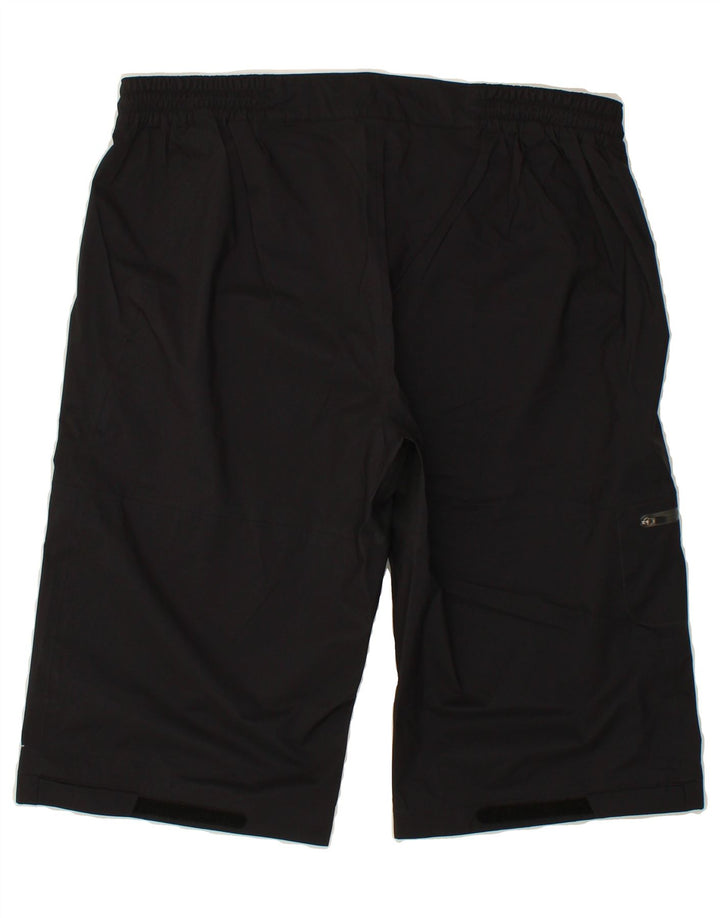 VINTAGE Womens Sport Shorts US 8/10 Medium Black Polyamide Vintage Vintage and Second-Hand Vintage from Messina Hembry 