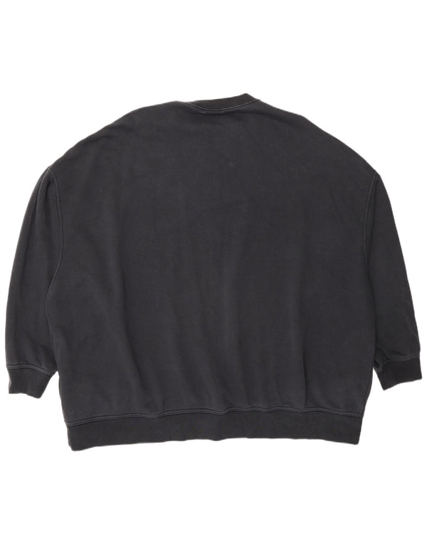 Nike Damen-Sweatshirt in Übergröße, Größe UK 18, XL, Schwarz, Baumwolle