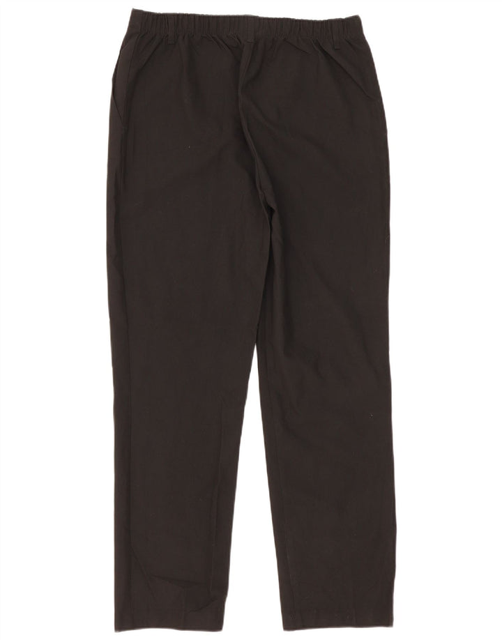 Marks & Spencer Slim-Anzughose für Jungen, 15–16 Jahre, W32, L30, schwarzes Polyester