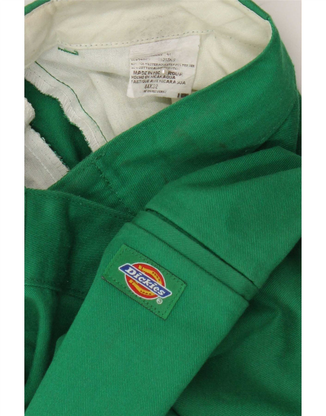 Dickies Gerade Herren-Cargohose W44 L32 Grün Polyester