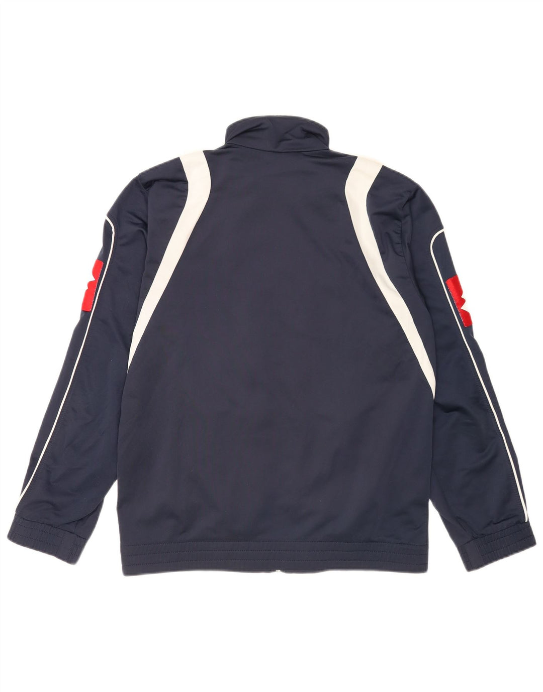 Lotto Herren-Trainingsanzug-Top-Jacke, UK 38/40, mittleres Marineblau, Farbblock