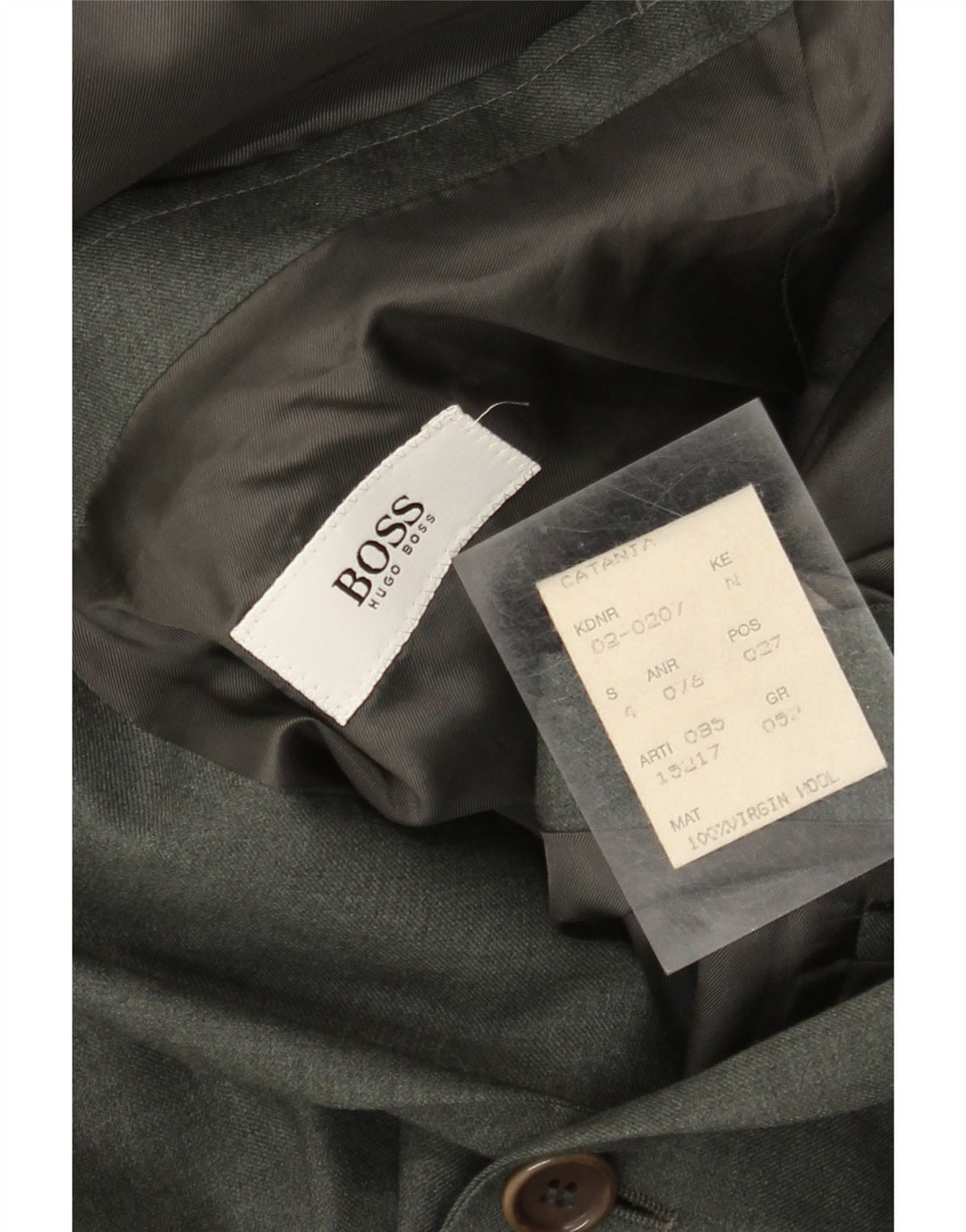 Hugo Boss Herren-Blazer mit 2 Knöpfen, EU 52, XL, graue Wolle